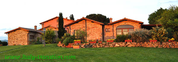 Az. IL Querciollo Italy vacation Agriturismo Farm Vacation House , Toscana , Tuscany & Umbria 