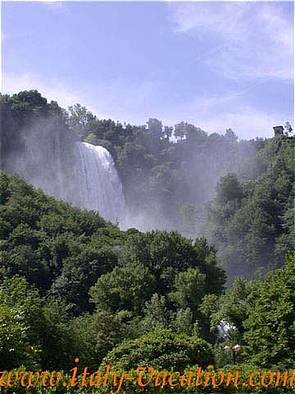 Toscana Umbria Garda Napoli - Casolare Salssinger  cascata di Marmore 